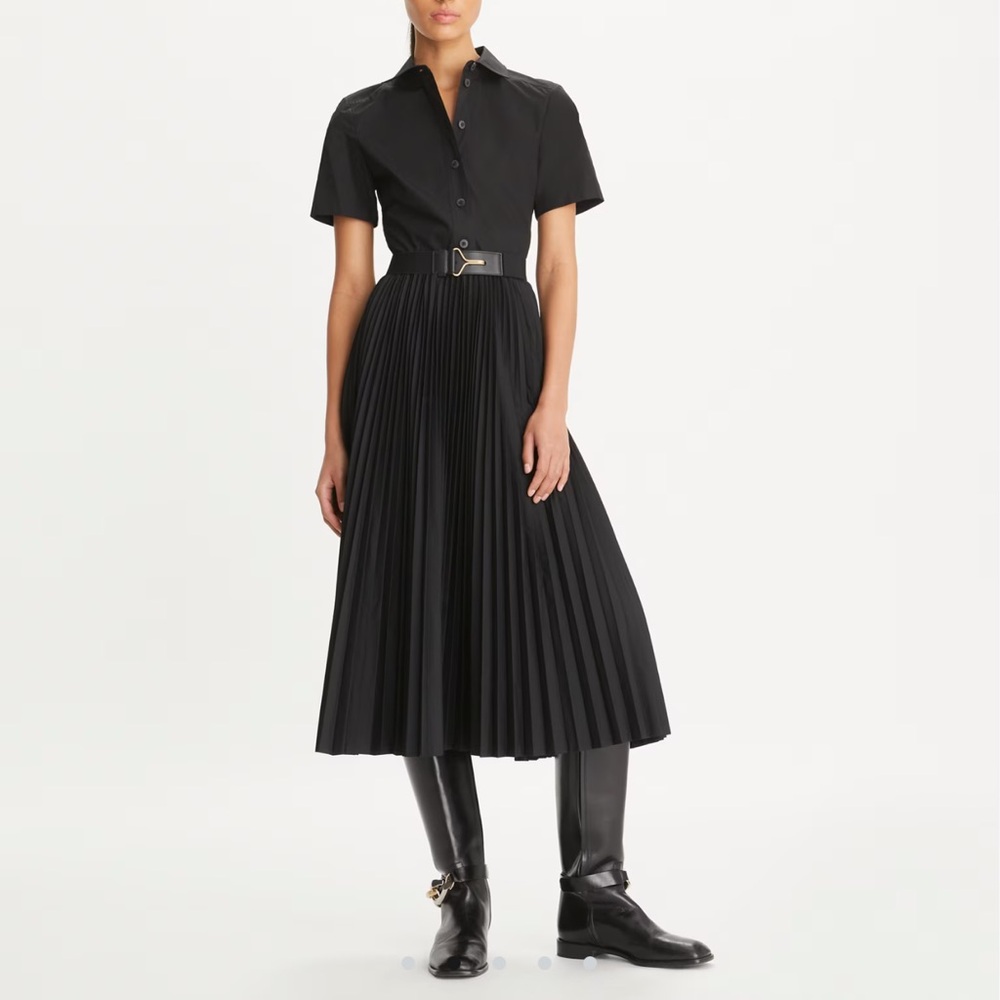 NWT Tory Burch poplin shirt dress - Picture 2 of 8